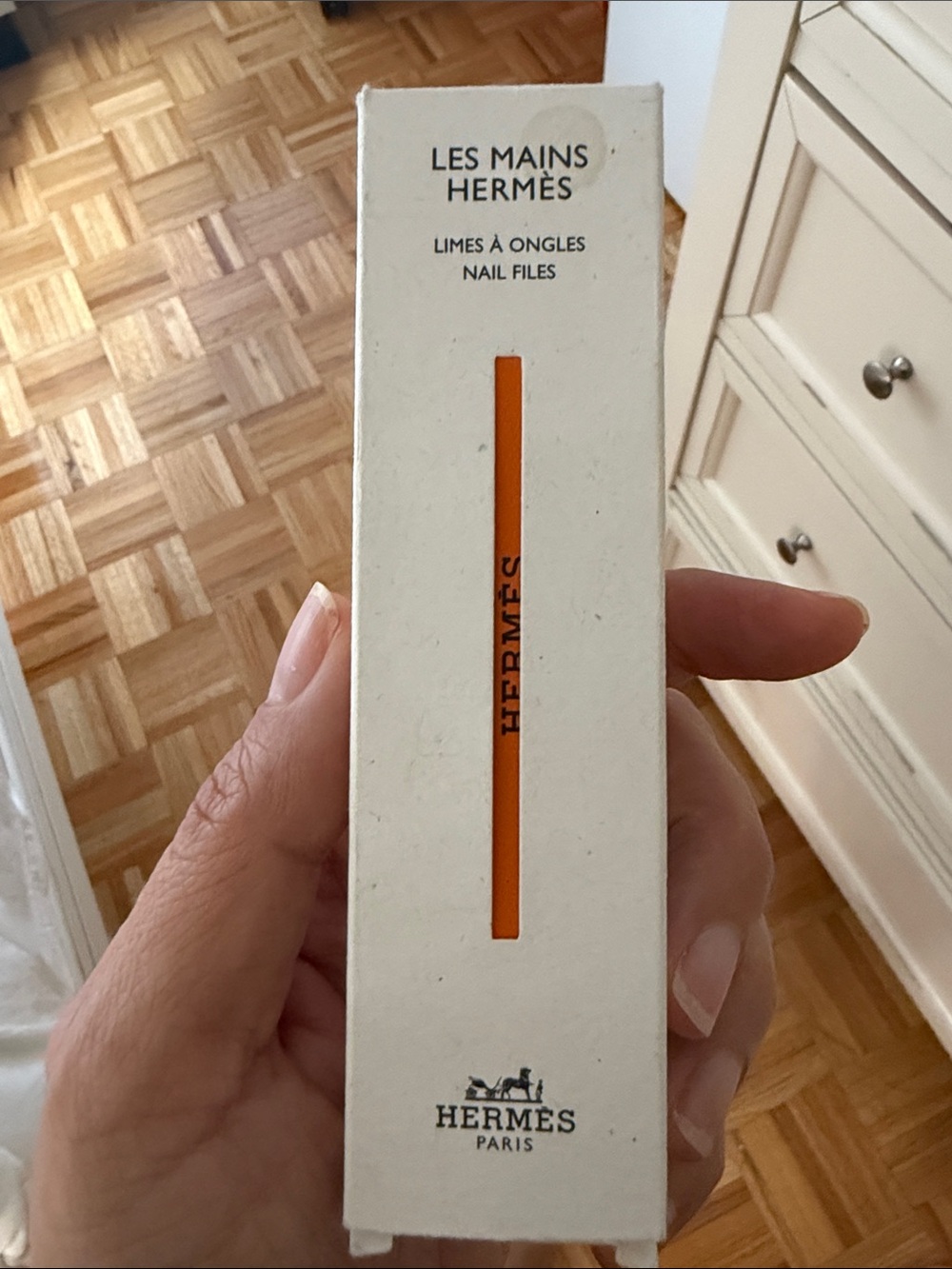 Les Mains Orange Nail Files - Set